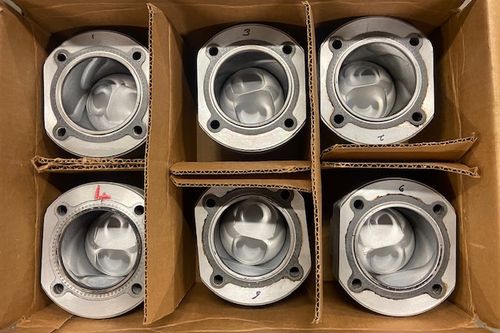Original Mahle Porsche 906 Pistons and Cylinders