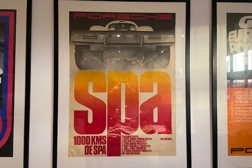 Porsche 1000kms Spa Poster